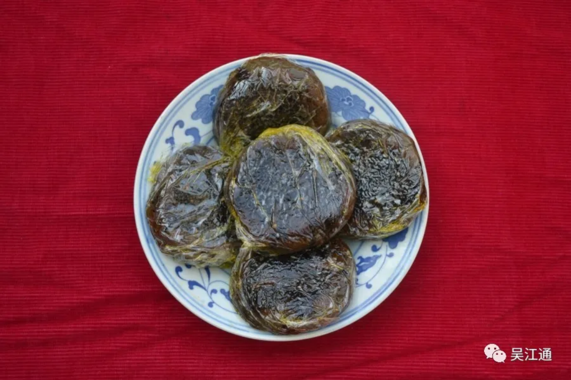 吴江麦芽塌饼图片