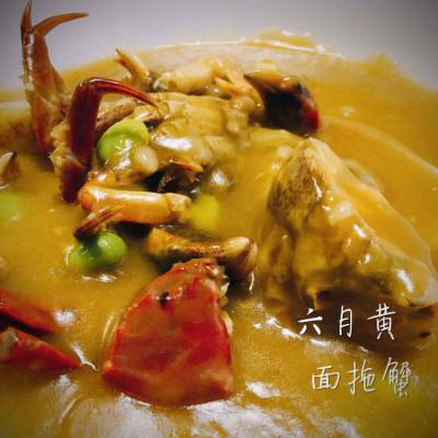 与秋天上市的大闸蟹相比,"六月黄"肉质细嫩由于尚未成熟,性腺没有发育